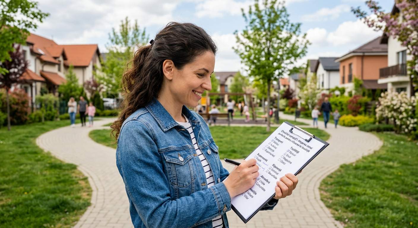 Cum să alegi zona perfectă pentru viitoarea ta locuință : Checklist complet